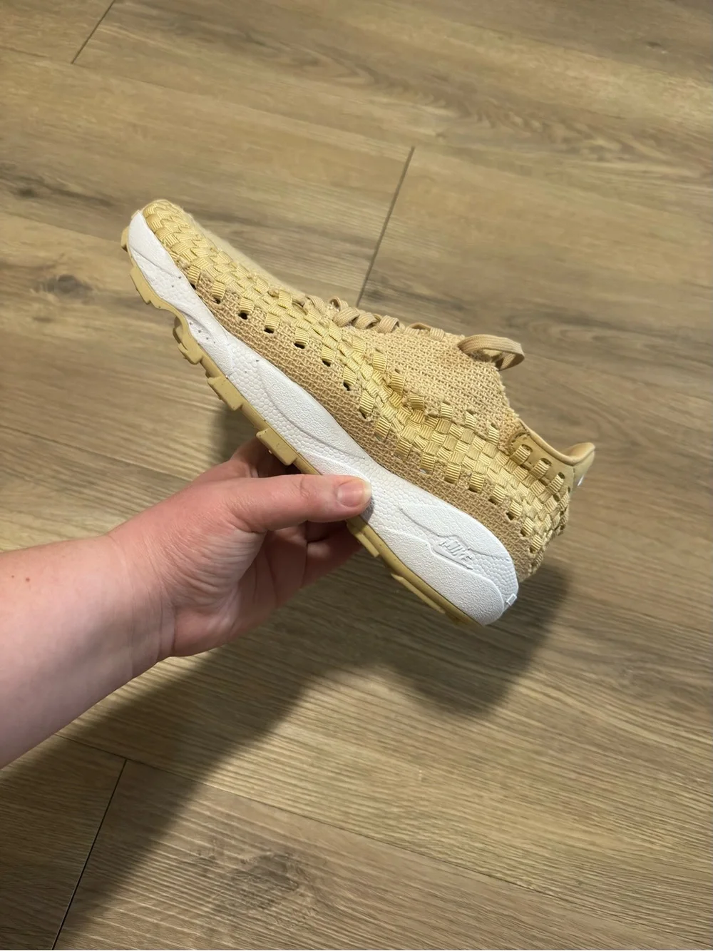 Nike Air Footscape Woven Sesame Sneakers